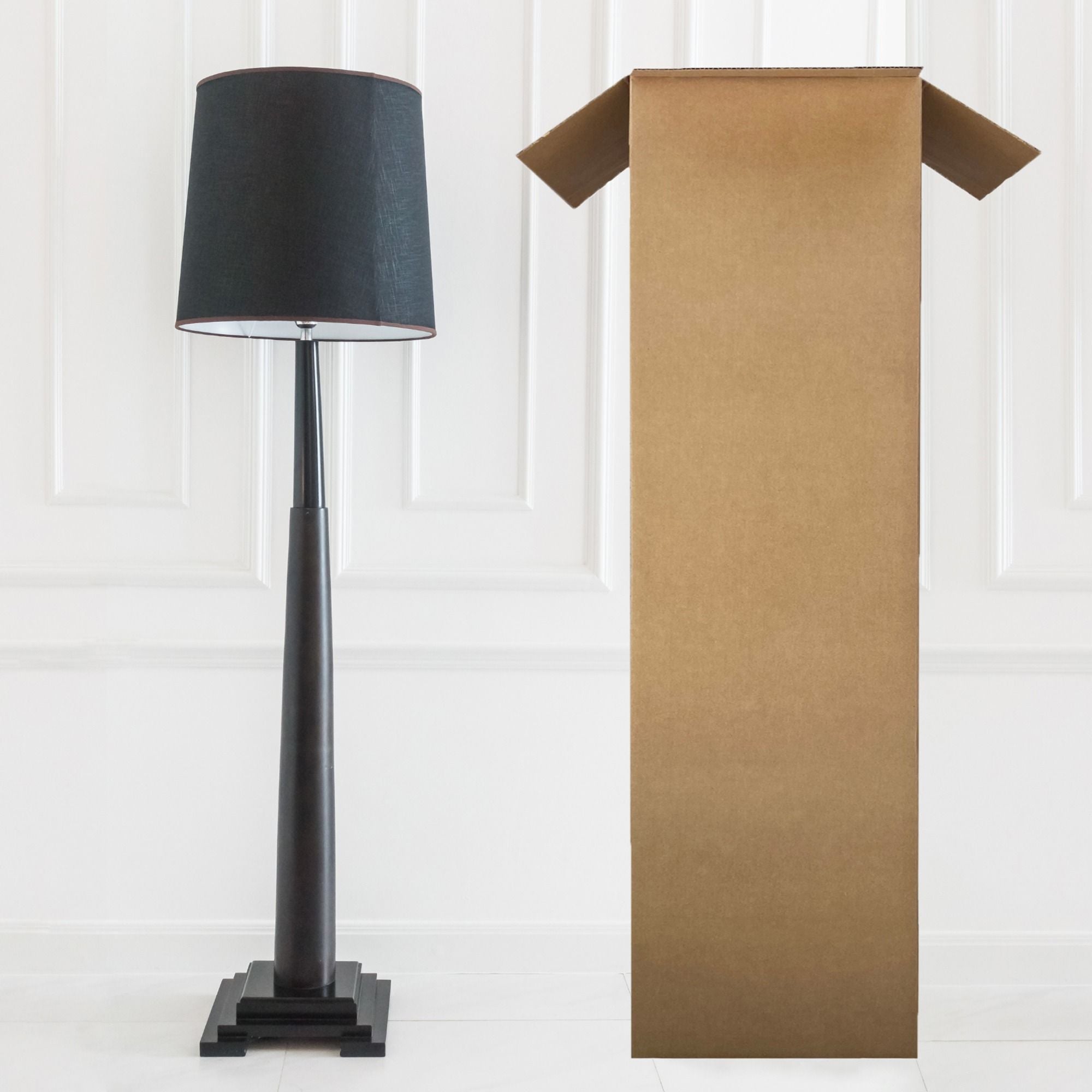 Brand New Floor Lamp Boxes by UsedCardboardBoxes. 5 pack.