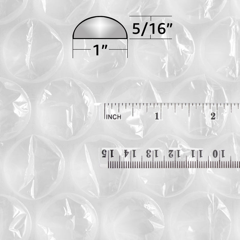 Small (3/16) - Medium (5/16) - Large (1/2) Bubble Wrap Rolls